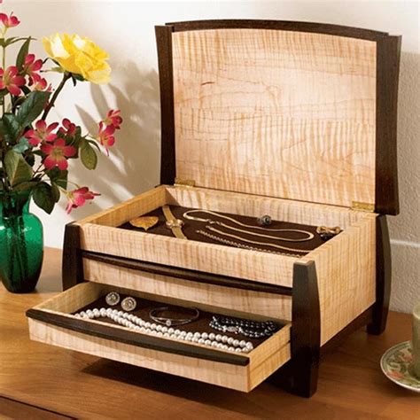 woodworking plans for jewelry box